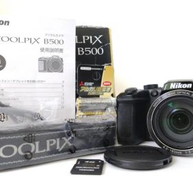 【新品乾電池・箱付き】ニコン Nikon Coolpix B500 黒 デジカメ