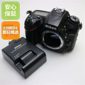 美品 D7200 ボディ ブラック 即日発送 一眼レフ Nikon 本体 土日祝発送OK 09000
