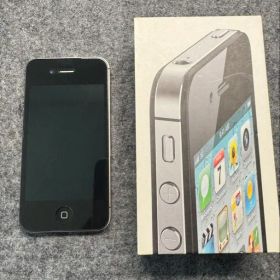 Apple iPhone 4 ブラック 本体 箱付き