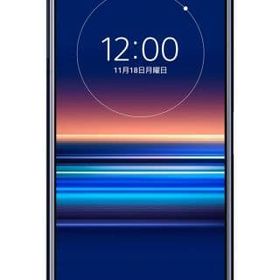 スマートフォン Xperia 5 64GB SOV41 (ブルー) [SOV41SLA] 携帯電話
