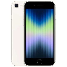 iPhone SE 第3世代 64GB (au/スターライト) [MMYD3J/A]（USBケーブル欠品/バッテリー劣化） 携帯電話