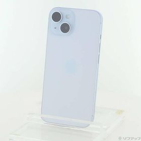 〔中古〕Apple(アップル) iPhone15 128GB ブルー 3M420J／A SIMフリー〔251-ud〕