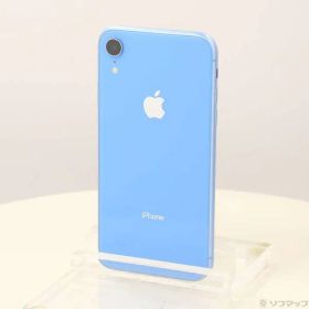 〔中古品〕 iPhoneXR 128GB ブルー MT0U2J／A SIMフリー【295】