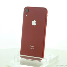 〔中古品〕 iPhoneXR 128GB プロダクトレッド MT0N2J／A SIMフリー【371】
