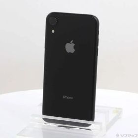 〔中古品〕 iPhoneXR 128GB ブラック MT0G2J／A SIMフリー【276】