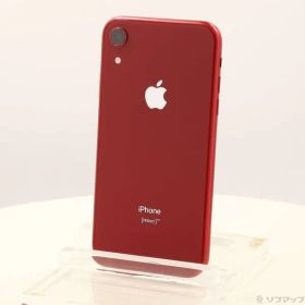 〔中古品〕 iPhoneXR 128GB プロダクトレッド MT0N2J／A SIMフリー【305】