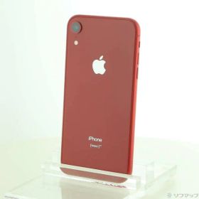 〔中古品〕 iPhoneXR 128GB プロダクトレッド MT0N2J／A SIMフリー【262】