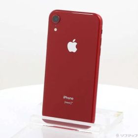 〔中古品〕 iPhoneXR 128GB プロダクトレッド MT0N2J／A SIMフリー【377】