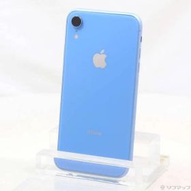 〔中古品〕 iPhoneXR 128GB ブルー MT0U2J／A SIMフリー【198】