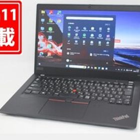 中古 フルHD 13.3型 Lenovo ThinkPad X13 Gen1 Windows11 AMD Ryzen 5-4650U 16GB NVMe 256GB-SSD カメラ 無線 Office付き 管:1424m