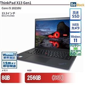 中古 ノートパソコン Lenovo レノボ ThinkPad X13 Gen1 20T3SCXG00 Core i5 メモリ：8GB 6ヶ月保証