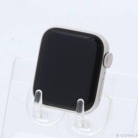〔中古〕Apple(アップル) Apple Watch SE 第2世代 GPS 40mm スターライトアルミニウムケース バンド無し〔262-ud〕