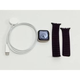【美品】Apple Watch SE 第2世代/GPS/40mm/A2722/スターライト〈MA9D4J/A〉