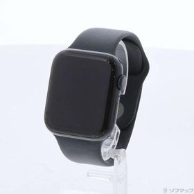 〔中古〕Apple(アップル) Apple Watch SE 第2世代 GPS 44mm ミッドナイトアルミニウムケース ミッドナイトスポーツバンド〔276-ud〕
