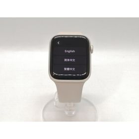 【中古】Apple Watch SE2 44mm GPS スターライトアルミニウムケース/スターライトスポーツバンド(S/M) MRE43J/A【高崎モントレー】保証期間１ヶ月【ランクA】