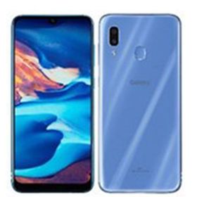 【中古】 SCV43 Galaxy A30 ブルー scv43bl7mtm