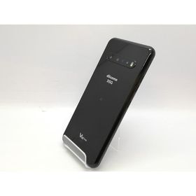 【中古】LG電子 docomo 【SIMロック解除済み】 LG V60 ThinQ 5G ザ ブラック 8GB 128GB L-51A【立川フロム中武】保証期間１ヶ月【ランクC】