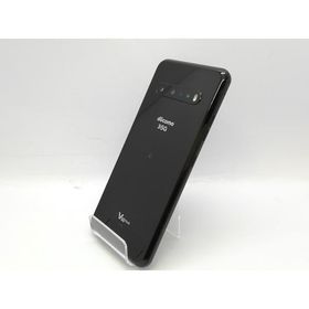 【中古】LG電子 docomo 【SIMロック解除済み】 LG V60 ThinQ 5G ザ ブラック 8GB 128GB L-51A【立川フロム中武】保証期間１ヶ月【ランクB】