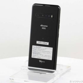 〔中古〕LG(エルジー) LG V60 ThinQ 5G 128GB ザ ブラック L-51A docomo〔349-ud〕