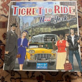 Ticket to Ride: New York ボードゲーム