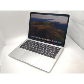 【中古】Apple MacBook Air 13インチ Corei5:1.6GHz 128GB Touch ID搭載モデル シルバー MVFK2J/A (Mid 2019)【大須2】保証期間１ヶ月【ランクC】