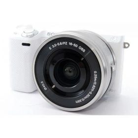 ソニー SONY NEX-5R レンズキット ホワイト 美品 Wi-FiでSDカード付き