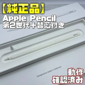 動作確認済み！【純正品】Apple Pencil 第2世代＋替芯付き