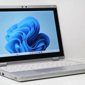 ノートパソコン 中古 2in1PC Windows11 Panasonic レッツノート CF-RZ6 第7世代 Core i5 メモリ8GB SSD256GB WPS offce搭載 カメラ