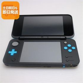 美品 NEWニンテンドー2DS LL ブラック×ターコイズ 即日発送 2DS NINTENDO 本体 あすつく 土日祝発送OK
