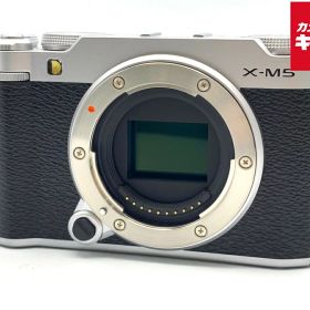 【中古】 【並品】 フジフイルム X-M5 ボディ シルバー 【ミラーレス一眼】 【6ヶ月保証】