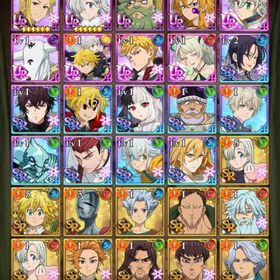 初期 トリスタン マエル メリエリ ランスロット サブナック | グラクロのアカウントデータ、RMTの販売・買取一覧