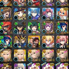 ガチャ限3000体🔥紋章27000🔥限定269体🔥チェルノ エル5体 エリス等 | モンストのアカウントデータ、RMTの販売・買取一覧