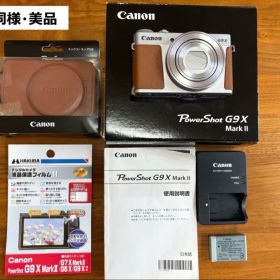 【極美品】 Canon PowerShot G9X Mark Ⅱ