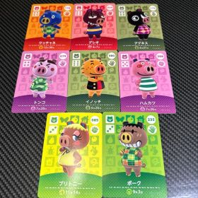 【メルカリ便】あつ森 ぶたセット amiibo