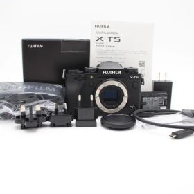 ショット数25475！■美品■ FUJIFILM ミラーレス一眼カメラ X-T5ボディ ブラック F X-T5-B ♯67030