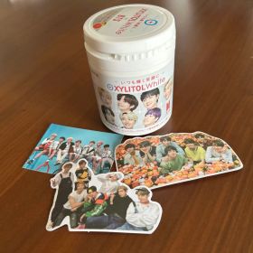 BTS♡XYLITOL ガム White × BTS オール 空缶 セット