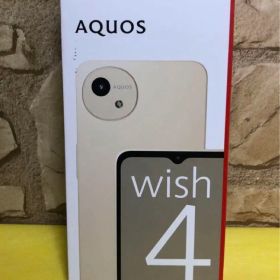 新品★AQUOS wish4 SH-M27 SIMフリー SHARP ホワイト