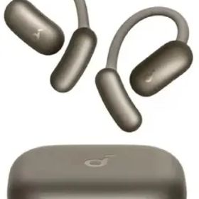 【ブロンズゴールド】アンカー サウンドコア AeroFit 2 A3874N81 快適 会話 超高音質 フィット感 長時間再生 短時間充電