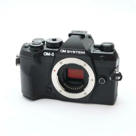 【中古】 《新同品》 OM SYSTEM OM-5 Mark II ボディ ブラック [ デジタルカメラ ]