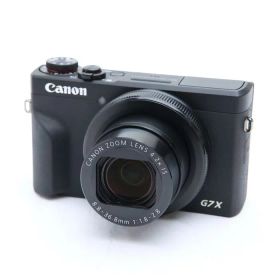【中古】 《美品》 Canon PowerShot G7X Mark III ブラック【レンズ内クリーニング/各部点検済】 [ デジタルカメラ ]