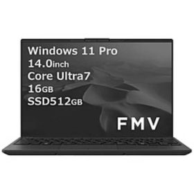 【中古】FUJITSU(富士通） 〔展示品〕 LIFEBOOK UH-X／J3 FMVUXJ3B ピクトブラック 【258-ud】