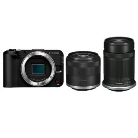 CANON キヤノン EOS R50 V(ブラック)ダブルズームキット ミラーレスカメラ 6895C057