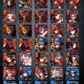 シャドウ アルベドなど | グラサマ(グランドサマナーズ)のアカウントデータ、RMTの販売・買取一覧