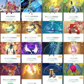 🔰【2016年作成・名前変更可】色違いザマゼンタ大阪背景✨キュレム白黒100＆37Mすな！ | ポケモンGOのアカウントデータ、RMTの販売・買取一覧