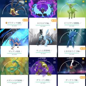 🌟TL66達成！背景ブラックキュレム＆ギラオリ100🌈レックウザメガ対応✨ | ポケモンGOのアカウントデータ、RMTの販売・買取一覧