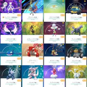 🌟最強クラス‼️Lv70青チーム｜ミュウツー100・剣ザシアン・合体ネクロズマ所持✨ | ポケモンGOのアカウントデータ、RMTの販売・買取一覧