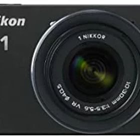【中古】Nikon ミラーレス一眼カメラ Nikon 1 (ニコンワン) J1 (ジェイワン) 標準ズームレンズキット ブラックN1 J1HLK BK