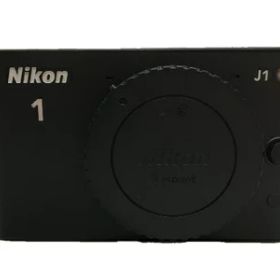 【中古】 Nikon ミラーレス一眼カメラ Nikon 1 (ニコンワン) J1 (ジェイワン) 標準ズームレンズキット ブラックN1 J1HLK BK