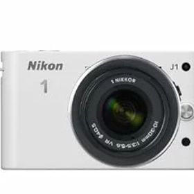 【中古】Nikon ミラーレス一眼カメラ Nikon 1 (ニコンワン) J1 (ジェイワン) 標準ズームレンズキット ホワイトN1 J1HLK WH
