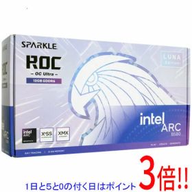 【1日と5.0のつく日、18日はポイント3倍！】【新品訳あり(箱きず・やぶれ)】 SPARKLE SPARKLE Intel Arc B580 ROC Luna OC Ultra SB580RW-12GOC PCIExp 12GB